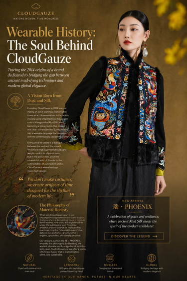 Wearable History: The Artisan Story Behind CloudGauze Mud Silk
